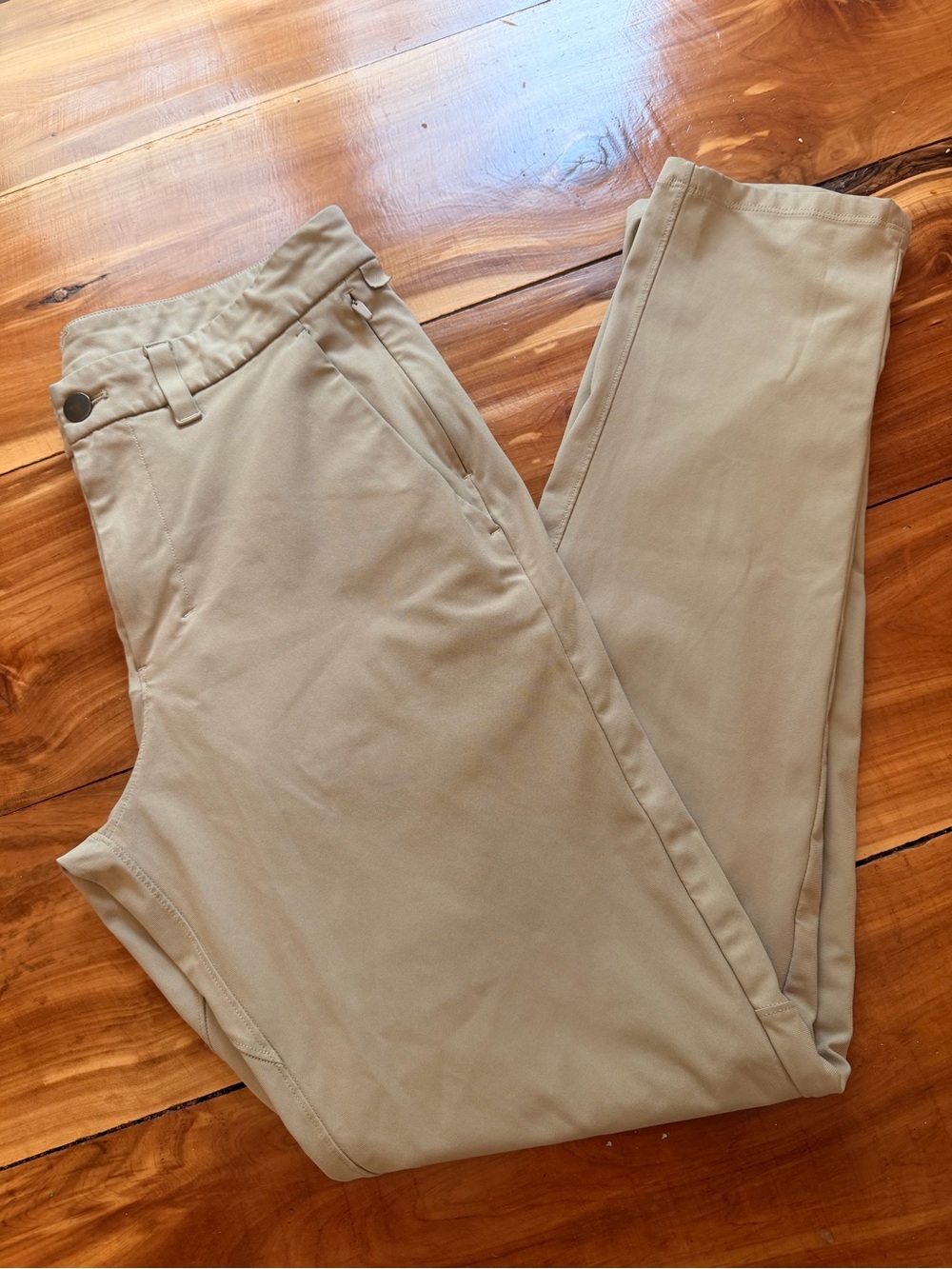 Lululemon Mens ABC Pant, Size 30X30, Tan, Good Condition 🤎🤍🤎🤍